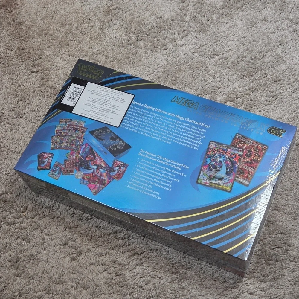 Pokemon TCG Mega Charizard EX Ultra Premium Collection Box Sealed NEW